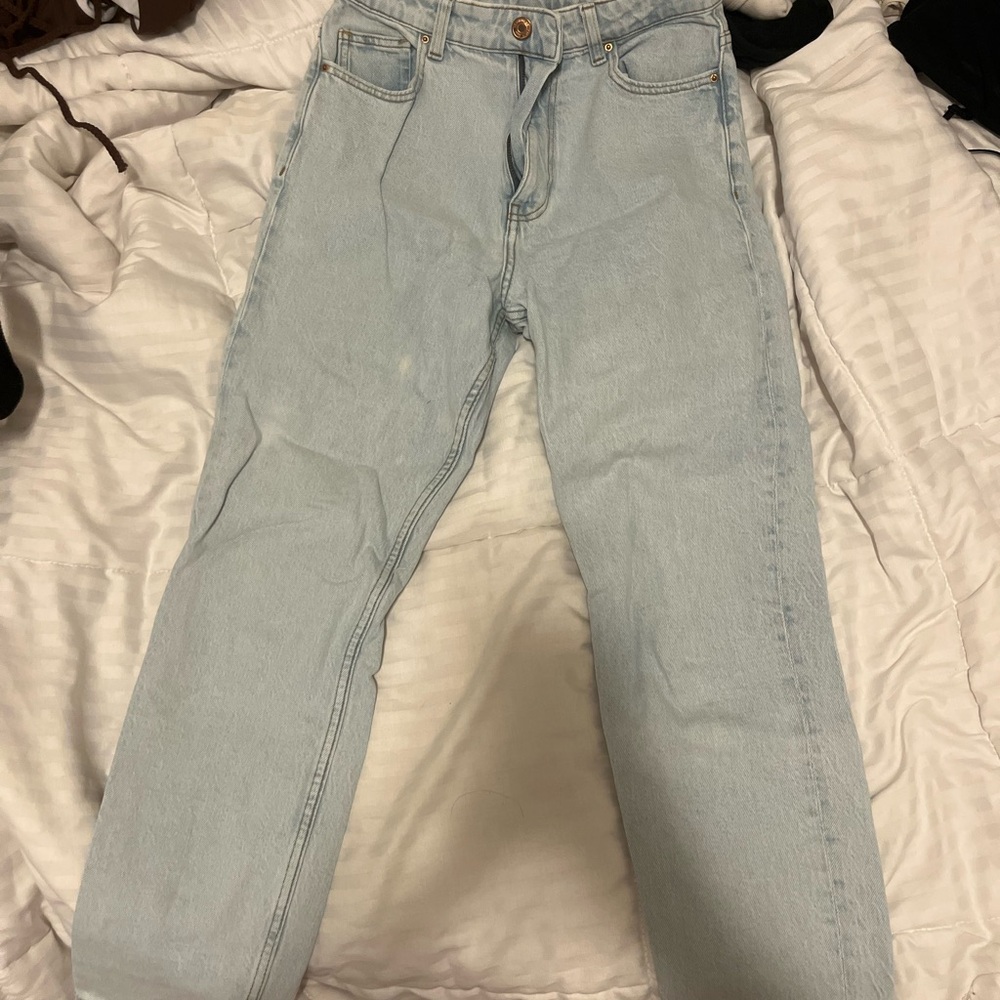 Zara Light Blue Denim Jeans